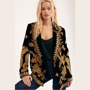 FREE PEOPLE MAGIC CARPET RIDE BLAZER